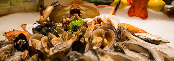 Austern und Meeresfrüchte Brasserie Lipp